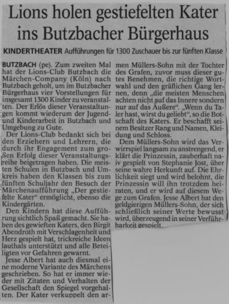 Butzbacher Zeitung 6 Oktober 2014