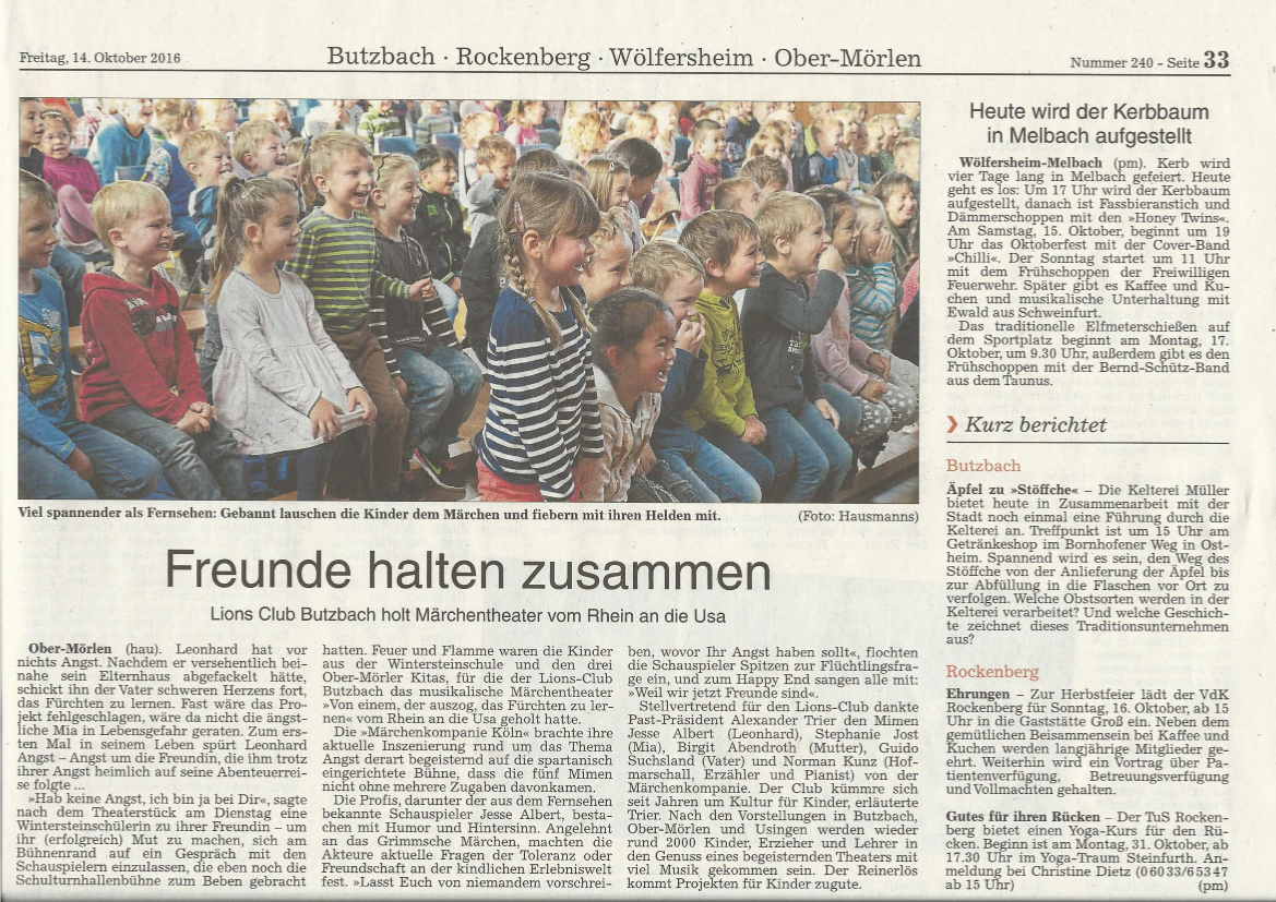 Wetterauer Zeitung 2016