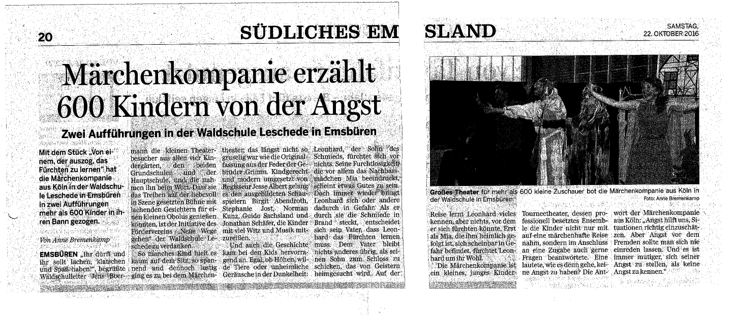 Presse Emsbüren 2016